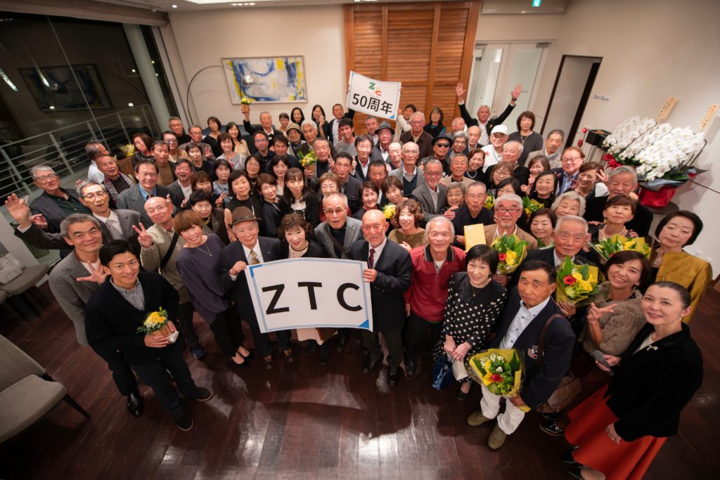 逗子テニスクラブ創立50周年記念パーティー集合写真